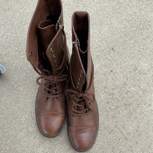Brown boots